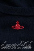 画像5: Vivienne Westwood / 単色オーブ刺繍ニット 1 黒  H-24-04-21-143-to-IN-ZH (5)