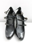 画像2: Vivienne Westwood×Melissa / 3ストラップパンプス 40 黒  H-24-04-28-044-sh-IN-ZH (2)