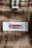 画像3: Vivienne Westwood / Burberryコラボヴィンテージチェックダブルジャケット 36 茶  H-24-04-28-002-jc-OD-ZH (3)