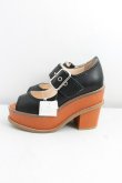 画像3: Vivienne Westwood / アンクルストラップレザーサンダル 38 黒  H-24-05-12-018-sh-OD-ZH (3)