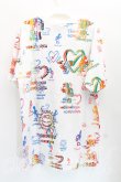 画像2: Vivienne Westwood MAN / thank you総柄Tシャツ 46 マルチ  H-24-05-19-040-ts-OD-ZH (2)