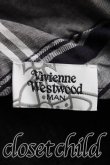 画像3: Vivienne Westwood MAN / タータンチェック変形カーディガン FREE 黒  H-24-06-02-119-to-OD-ZH (3)