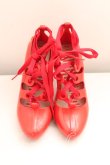 画像2: Vivienne Westwood×Melissa / ギリーパンプス 37 赤  H-24-06-02-020-sh-IN-ZH (2)