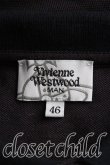 画像3: Vivienne Westwood MAN / オーブ刺繍ポロシャツ 46 黒  H-24-06-09-061-to-OD-ZH (3)