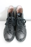 画像2: Vivienne Westwood MAN / スクイグルメンズハイカットスニーカー 38 黒  H-24-06-09-086-sh-OD-ZH (2)