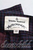 画像3: Vivienne Westwood / ギンガムチェックパンツ 38 紫  H-24-06-09-012-pa-IN-ZH (3)