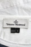 画像3: Vivienne Westwood / キャットptTシャツ S 白×紺  H-24-06-23-050-ts-IN-ZH (3)