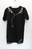 画像2: Vivienne Westwood / ネックレスptTシャツ 2 黒  H-24-06-23-051-ts-OD-ZH (2)