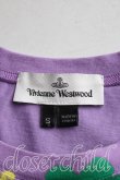 画像3: Vivienne Westwood / TS/MEANINGLESSプリントTシャツ S 紫  H-24-07-07-082-ts-OD-ZH (3)