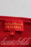 画像3: Vivienne Westwood / オーブステッチニット 3 赤  H-24-07-07-096-to-OD-ZH (3)