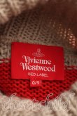 画像3: Vivienne Westwood / ボーダーゲージニット OS 茶  H-24-07-07-098-to-OD-ZH (3)