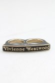 画像3: Vivienne Westwood / 2フィンガーリング M 黒  H-24-07-07-128-rg-OD-ZH (3)