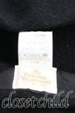 画像4: Vivienne Westwood / グラフィティオーブ刺繍ベレー帽  黒  H-24-07-14-115-ha-IN-ZH (4)