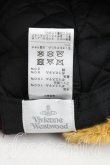 画像4: Vivienne Westwood / 耳当テ付キスエードキャップ  エンジ  H-24-07-14-120-ha-OD-ZH (4)