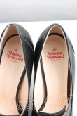 画像6: Vivienne Westwood / レザーヒールシューズ 38 黒  H-24-07-14-127-sh-IN-ZH (6)