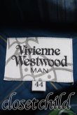 画像3: Vivienne Westwood MAN / タータンチェック半袖シャツ 44 緑×青  H-24-07-21-030-bl-IN-ZH (3)