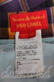 画像4: Vivienne Westwood / タータンチェック変形スカート 42 紫  H-24-07-21-034-sk-OD-ZH (4)