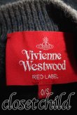 画像3: Vivienne Westwood / ラインオーブ刺繍ビッグシルエットセーター O/S 灰  H-24-07-21-069-to-IN-ZH (3)