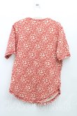 画像2: Vivienne Westwood MAN / 総柄Tシャツ  赤  H-24-07-28-070-ts-OD-ZH (2)