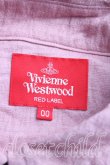 画像3: Vivienne Westwood / プリーツリネン混シャツ 00 ピンク  H-24-08-04-026-bl-IN-ZH (3)