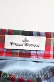 画像3: Vivienne Westwood / タータンチェック変形スカート 46 紫×赤  H-24-08-11-003-sk-IN-ZH (3)