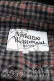 画像3: Vivienne Westwood MAN / チェック変形ロングコート 46 灰  H-24-08-18-060-co-IN-ZH (3)