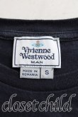 画像3: Vivienne Westwood MAN / オーブ刺繍Tシャツ S 紺  H-24-08-18-068-ts-OD-ZH (3)