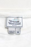 画像3: Vivienne Westwood MAN / オーブ刺繍Tシャツ M 白  H-24-08-18-075-ts-OD-ZH (3)