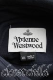 画像3: Vivienne Westwood / カラーオーブ刺繍長袖ポロシャツ XL 紺  H-24-08-25-023-to-OD-ZH (3)