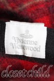 画像4: Vivienne Westwood / タータンチェックアンゴラベレー帽  赤  H-24-08-25-040-ha-IN-ZH (4)