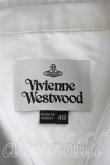 画像3: Vivienne Westwood / カラーオーブ刺繍半袖シャツ 48 白  H-24-08-25-086-bl-OD-ZH (3)