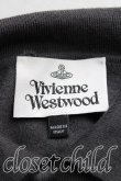 画像3: Vivienne Westwood / カラーオーブ刺繍半袖ニット S チャコールグレー  H-24-08-25-100-to-OD-ZH (3)