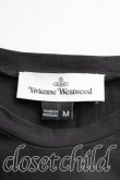 画像3: Vivienne Westwood / カラーオーブ刺繍Tシャツ M 黒  H-24-08-25-019-ts-YM-ZH (3)