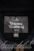 画像3: Vivienne Westwood MAN / サンダーオーブ刺繍ポロシャツ 44 黒  H-24-09-01-035-to-IN-ZH (3)