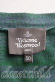 画像3: Vivienne Westwood MAN / オーブ刺繍カーディガン 50 緑  H-24-09-01-044-to-IN-ZH (3)