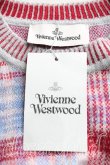 画像3: Vivienne Westwood / タータンチェックニット S 赤  H-24-09-08-035-to-OD-ZH (3)