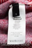 画像4: Vivienne Westwood / タータンチェックニット S 赤  H-24-09-08-035-to-OD-ZH (4)