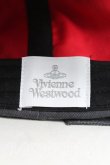 画像4: Vivienne Westwood / オーブ刺繍キャップ  黒  H-24-09-08-065-ha-OD-ZH (4)