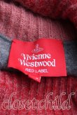 画像3: Vivienne Westwood / ラインオーブ刺繍タートルニットワンピース OS 茶  H-24-09-15-003-op-OD-ZH (3)