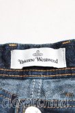 画像3: Vivienne Westwood / オーブ刺繍ワイドデニム M インディゴ  H-24-09-15-048-pa-OD-ZH (3)