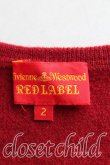 画像3: Vivienne Westwood / 単色オーブ刺繍カーディガン 2 赤  H-24-09-15-060-to-OD-ZH (3)