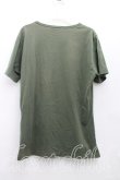 画像2: Vivienne Westwood / ストップクライメイトチェンジ半袖Tシャツ 46 カーキ  H-24-09-15-010-ts-OD-ZH (2)