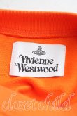 画像3: Vivienne Westwood / グラフィティオーブ刺繍スウェット L オレンジ  H-24-09-22-037-to-IN-ZH (3)