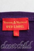 画像3: Vivienne Westwood / カラーオーブ刺繍カーディガン L 紫  H-24-09-22-074-to-IN-ZH (3)