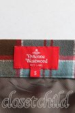 画像3: Vivienne Westwood / タータンチェック変形スカート S 赤  H-24-09-29-015-sk-OD-ZH (3)