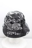 画像3: Vivienne Westwood / CONSTELLATION バケットハット 黒 H-24-10-06-077-ha-OD-ZH (3)