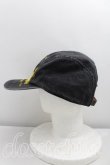 画像2: Vivienne Westwood / HAT/クラウンペイントメンズキャップ 黒 H-24-10-06-096-gd-OD-ZH (2)