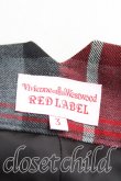 画像3: Vivienne Westwood / タータンチェックテーパードパンツ 3 赤  H-24-10-13-043-pa-OD-ZH (3)