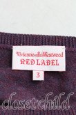 画像3: Vivienne Westwood / ハートフリルニット 3 紫  H-24-10-13-076-to-OD-ZH (3)