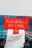 画像3: Vivienne Westwood / タータンチェックスカート 38 オレンジ×青  H-24-10-20-021-sk-IN-ZH (3)